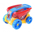 Detský vozík spider-man do piesku s príslušenstvom farebný